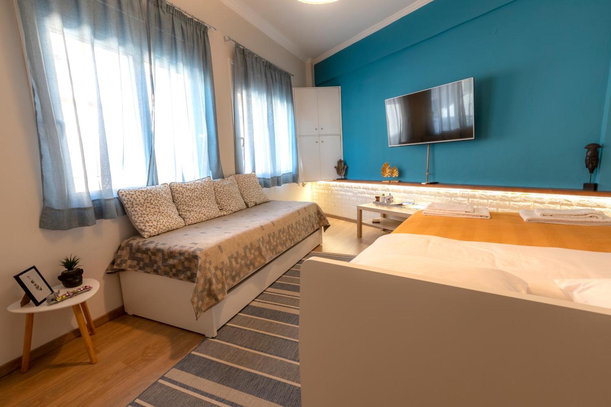 Korte Apartment Arta Buitenkant foto